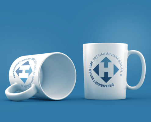 Helenius jubileumslogotyp