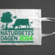 Bild på logotype för Naturbetesdagen 2024, placerad på en tygbag